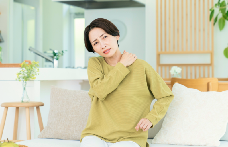 肩こりなどの不調